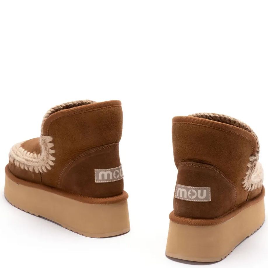 MOU Aulinukai moterims, Pilka, Mini eskimo platform boot 3