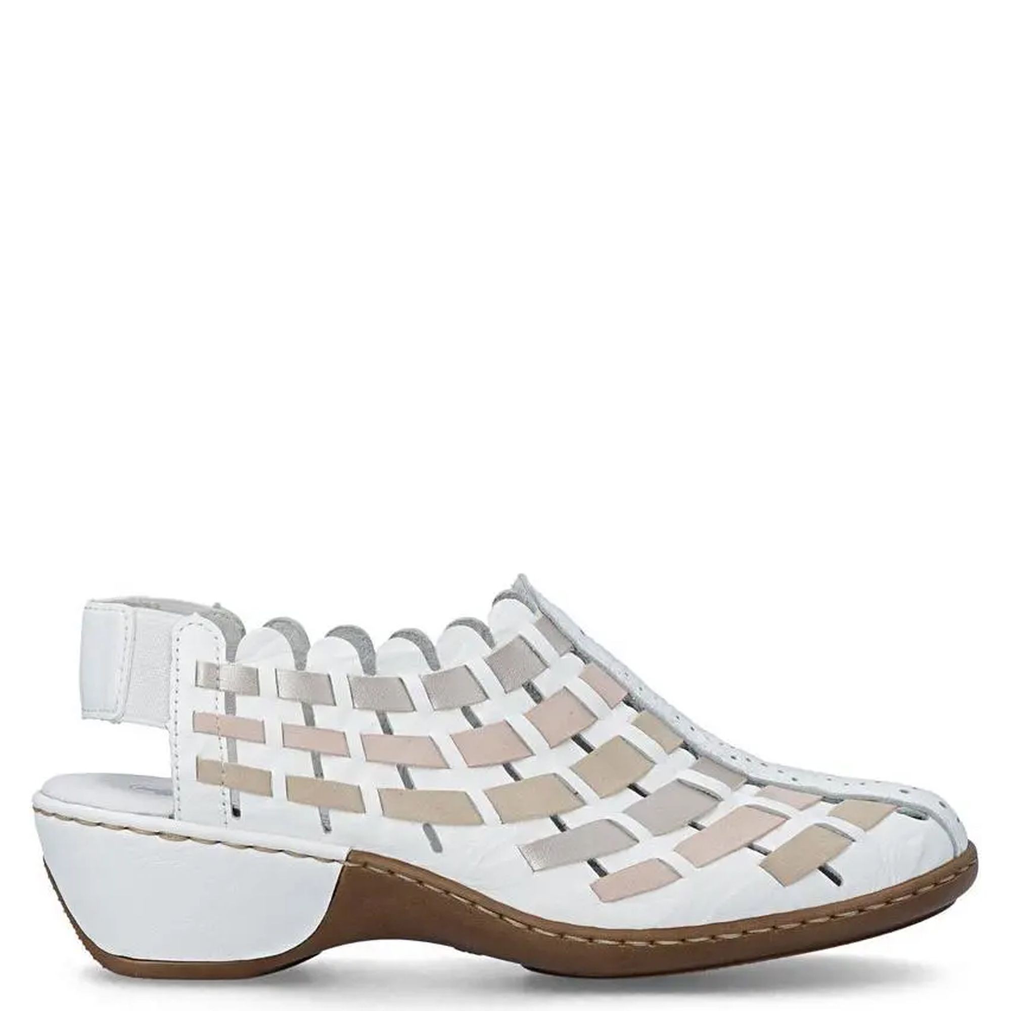 RIEKER Aukštakulniai moterims, Balta, Pumps