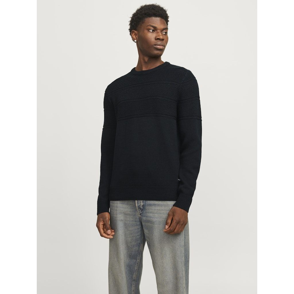 JACK & JONES Megztinis vyrams, Mėlyna, Jerry knit 2