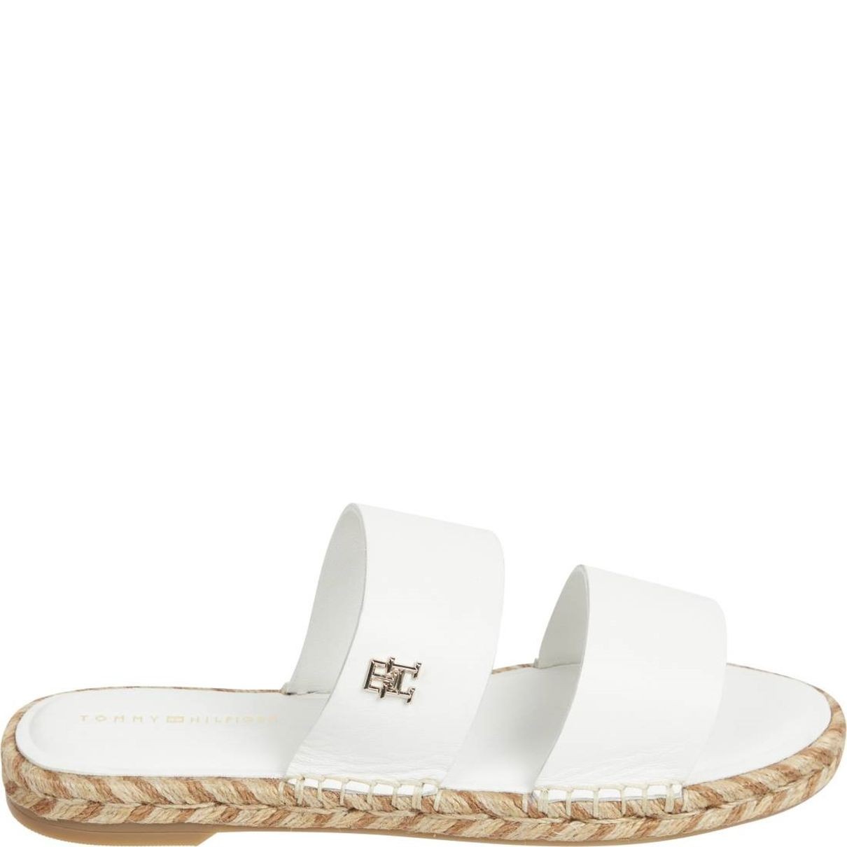 TOMMY HILFIGER Šlepetės moterims, Smėlio, Flat sandal 2