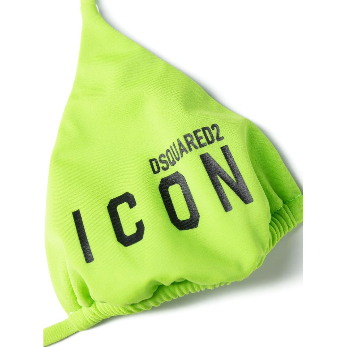 DSQUARED2 UNDERWEAR Viršutinė kostiumėlio dalis moterims, Žalia, Triangle top 3