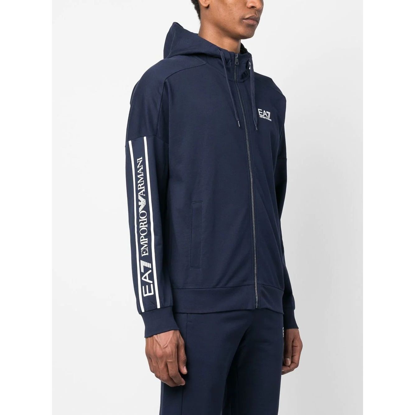 EA7 Sportinis nertinis vyrams, Mėlyna, Sweatshirt 2