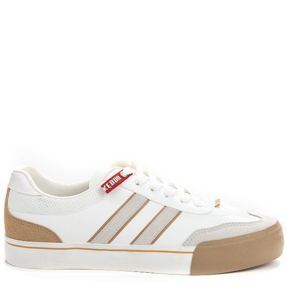 KEDDO DENIM Laisvalaikio bateliai vyrams, Balta, Sneakers 2