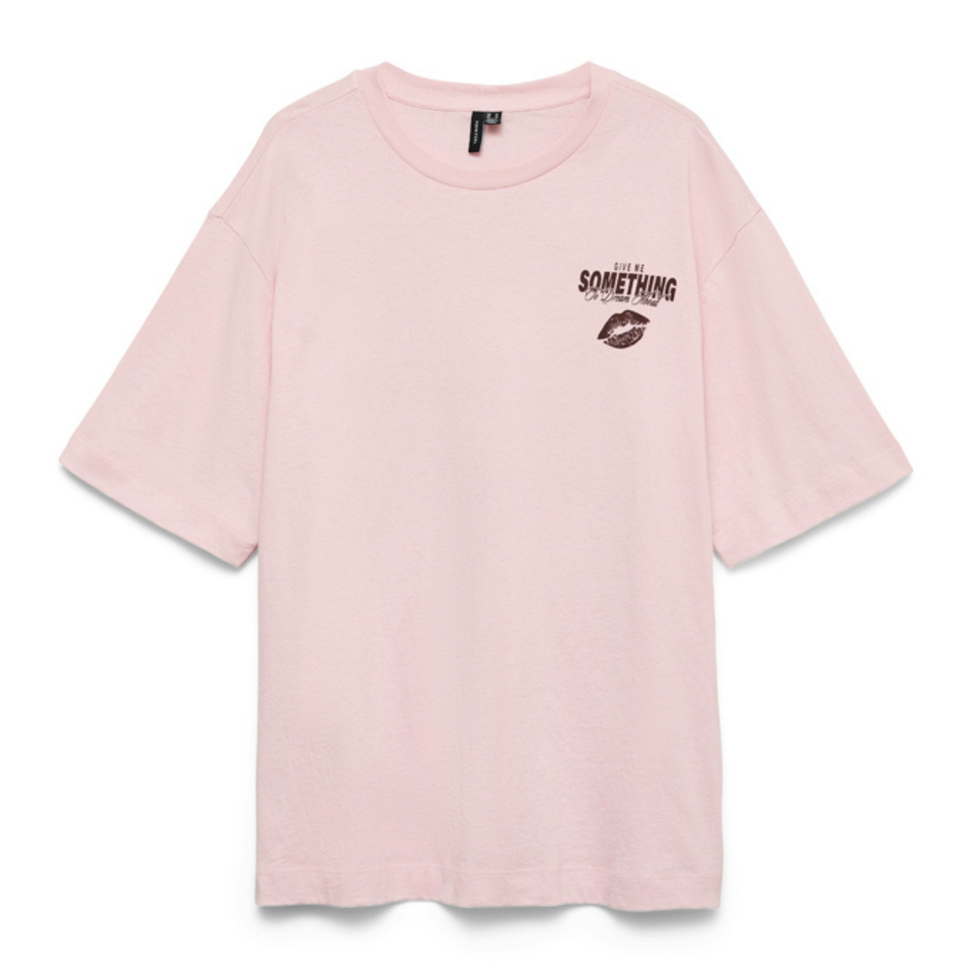 VERO MODA Marškinėliai moterims, Rožinė, Laura tee 1