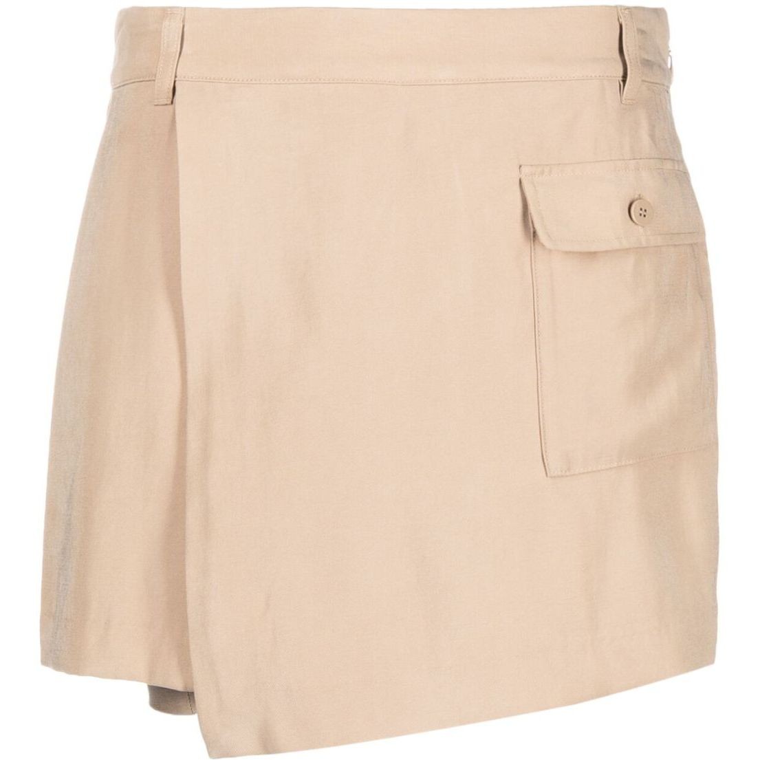 DKNY Midi sijonas moterims, Ruda, Skirt