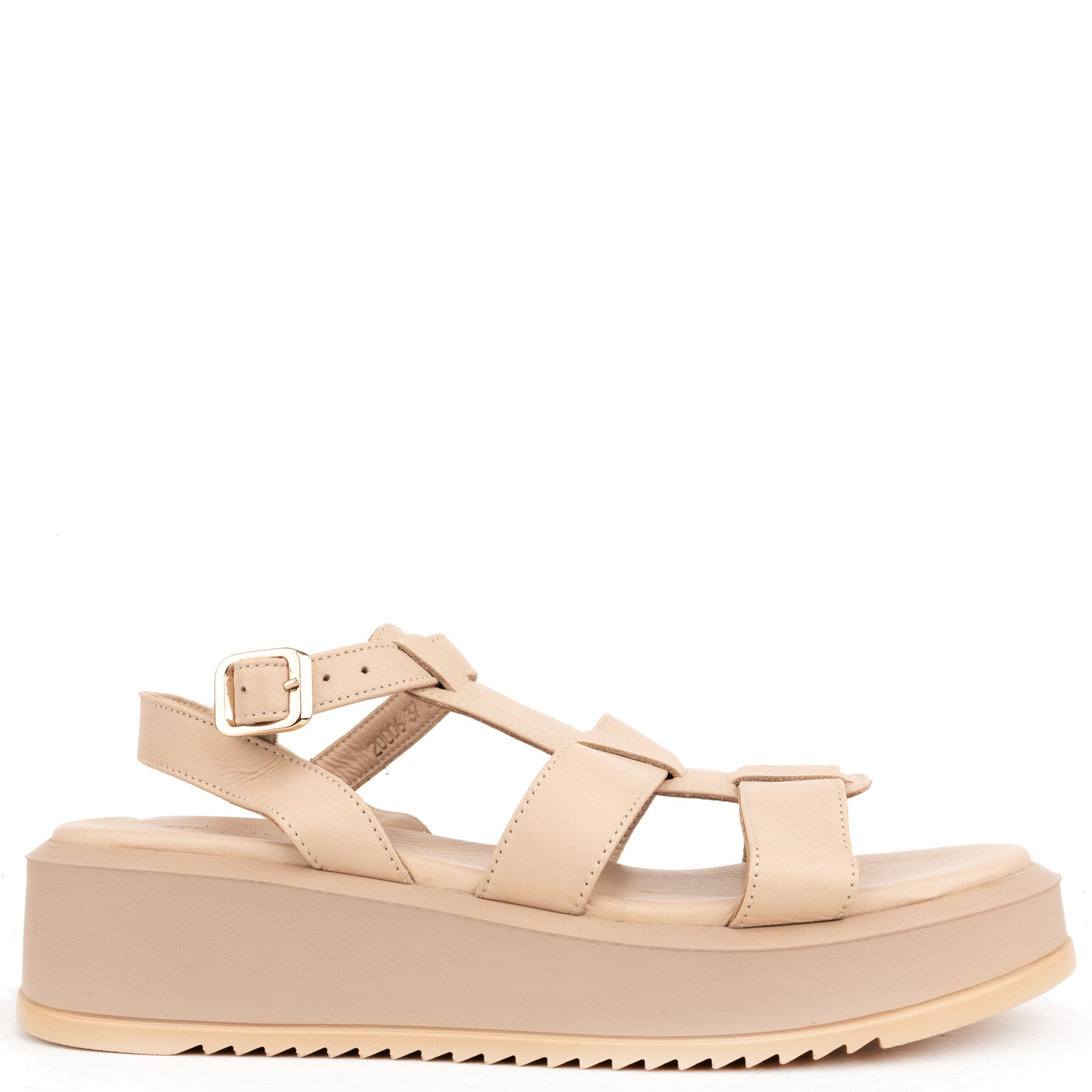 SERGIO MORETTI Basutės moterims, Smėlio, Sandals 2