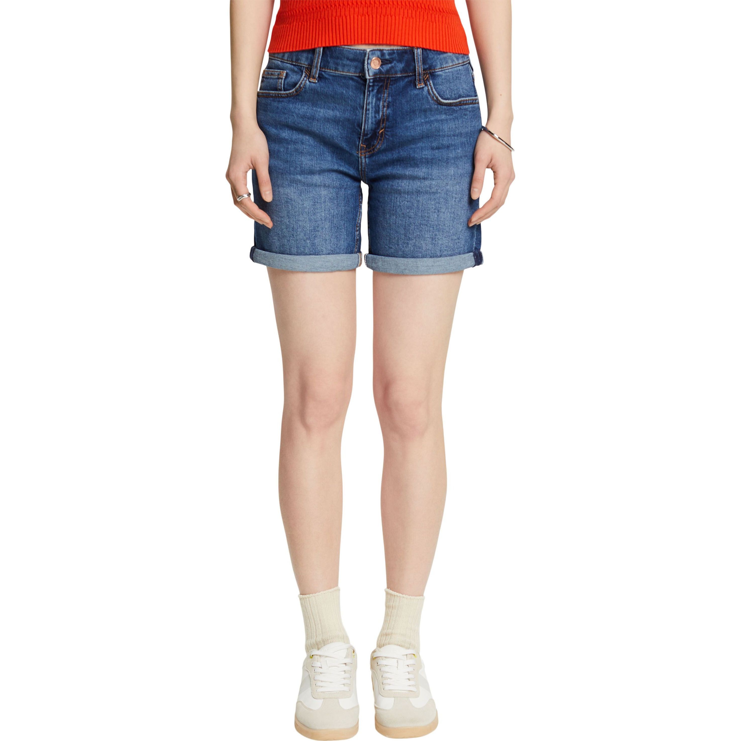 ESPRIT Šortai moterims, Mėlyna, rcs m reg Shorts 2