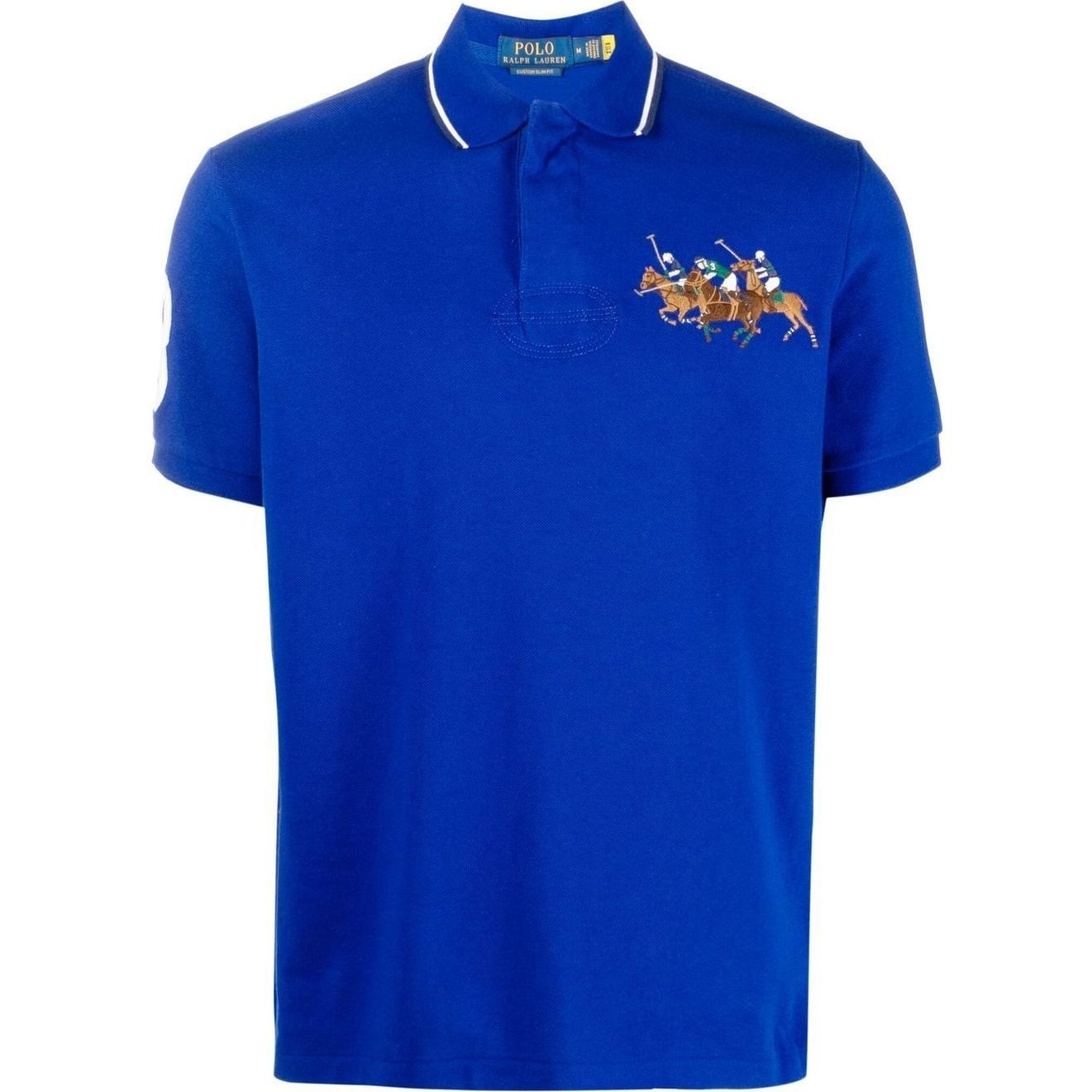 POLO RALPH LAUREN Polo marškiniai trumpos rank. vyrams, Mėlyna, Short sleeve polo shirt 1