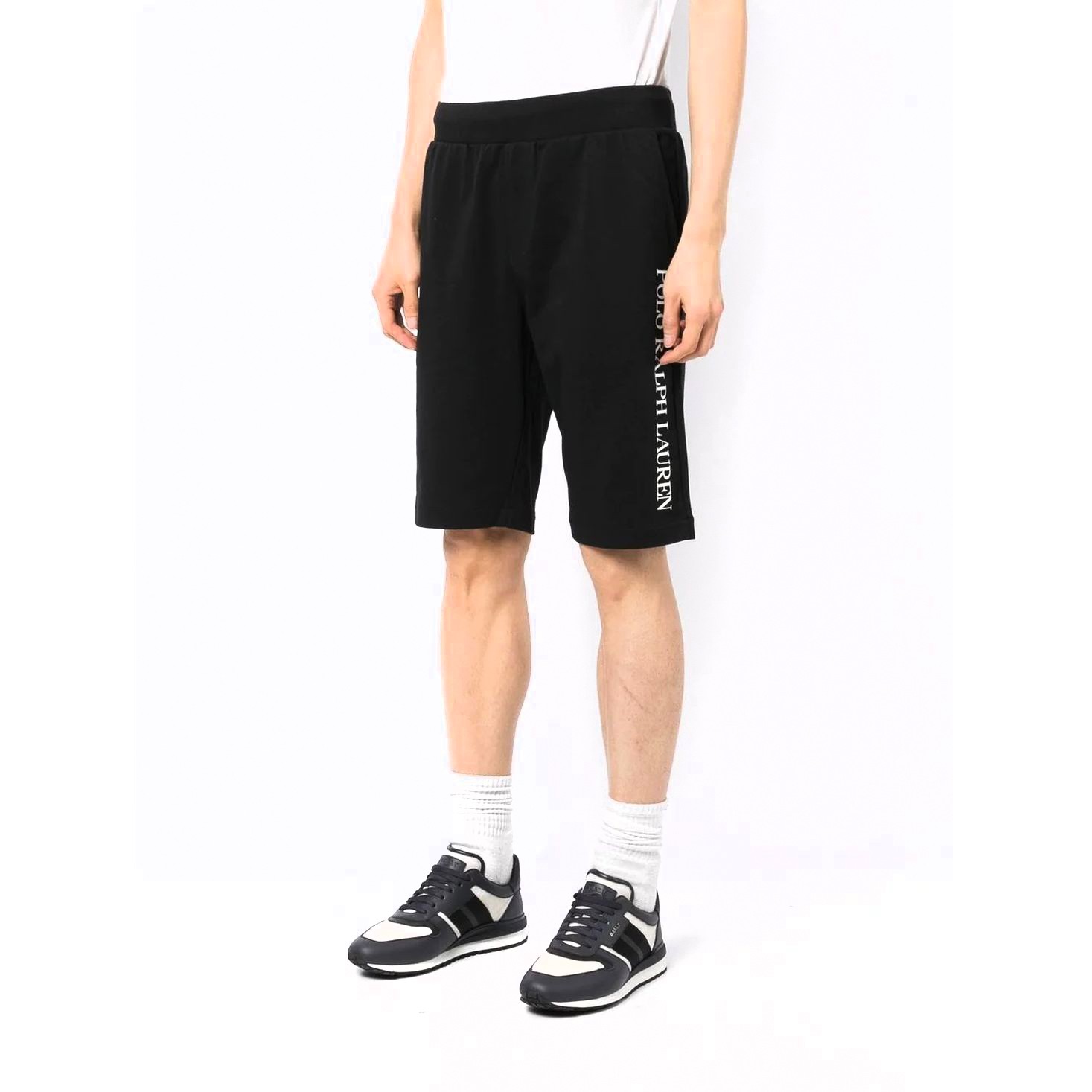 POLO RALPH LAUREN Šortai vyrams, Juoda, Slim short sleep bottom 2