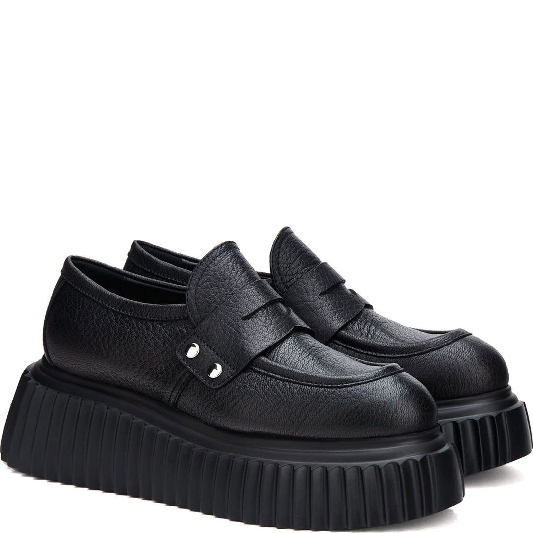 AGL Loaferiai moterims, Juoda, Dany loafers 1