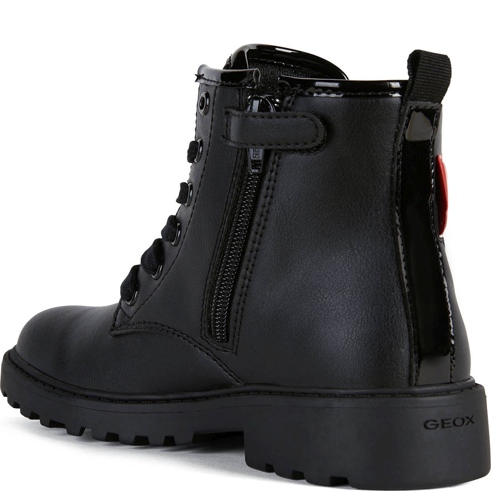 GEOX Aulinukai mergaitėms, Juoda, CASEY BOOTIES, GEOX 3