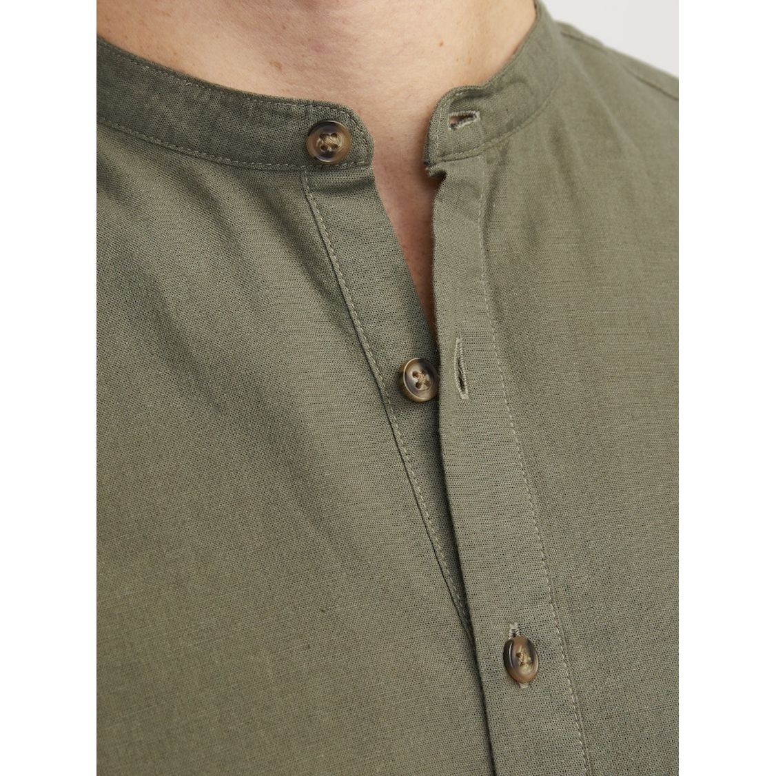 JACK & JONES Marškiniai vyrams, Žalia, Jjesummer shirts 5