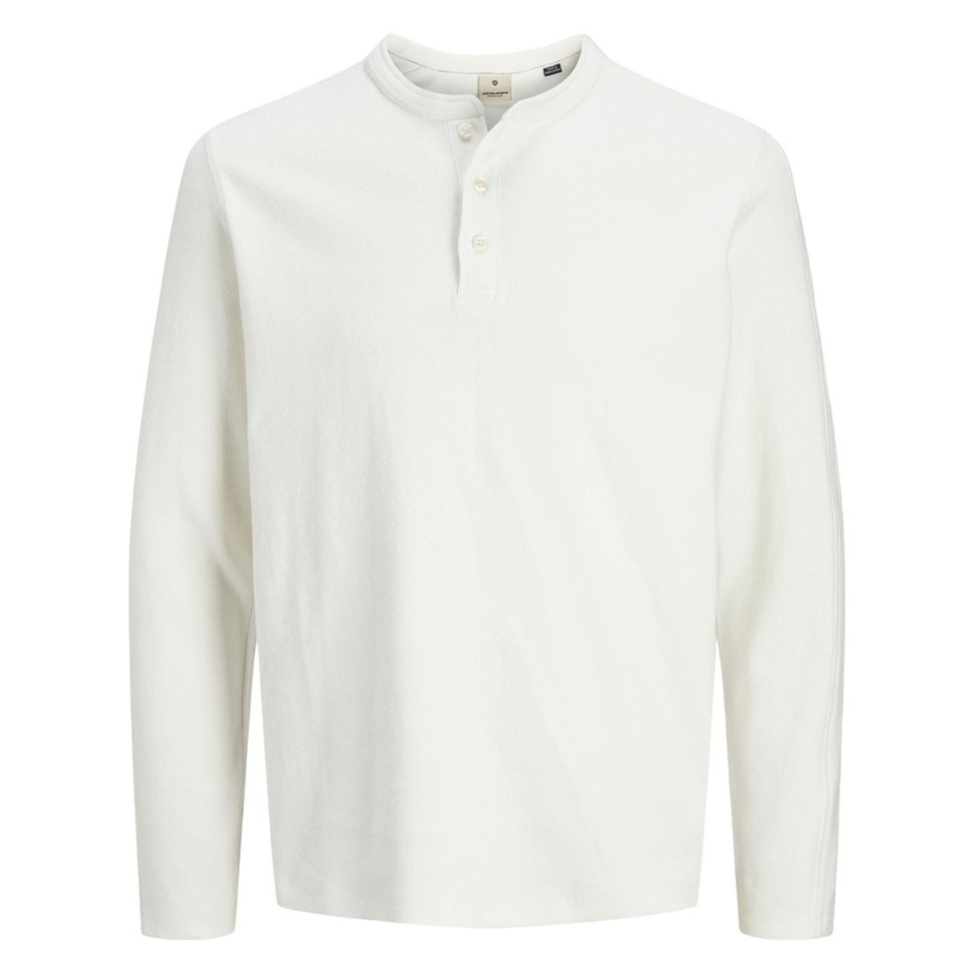 JACK & JONES Marškinėliai ilgom. rankovėmis vyrams, Balta, Blu tyrell henley tee