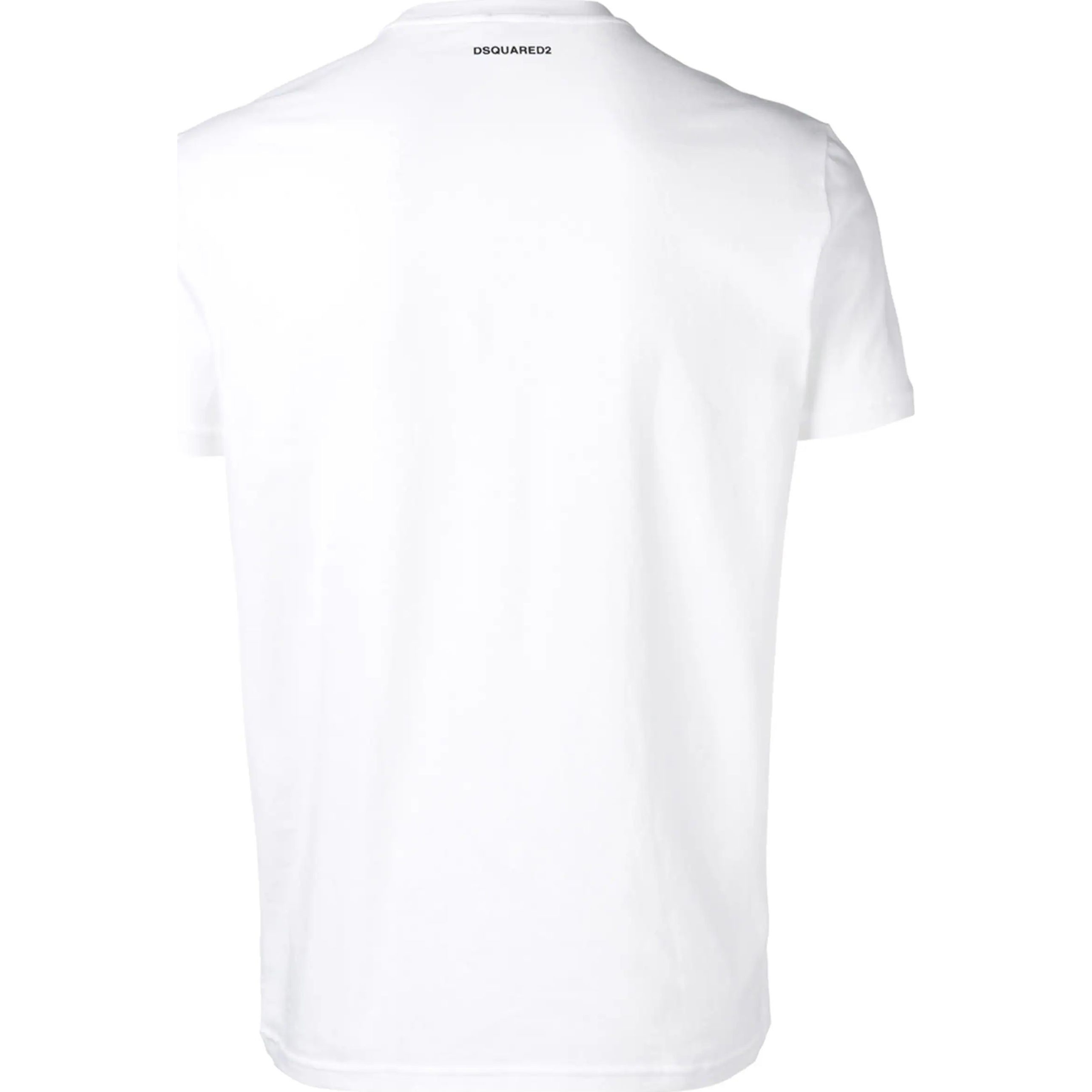 DSQUARED2 UNDERWEAR Marškinėliai trump. rankovėmis vyrams, Balta, Round neck t-shirt 2