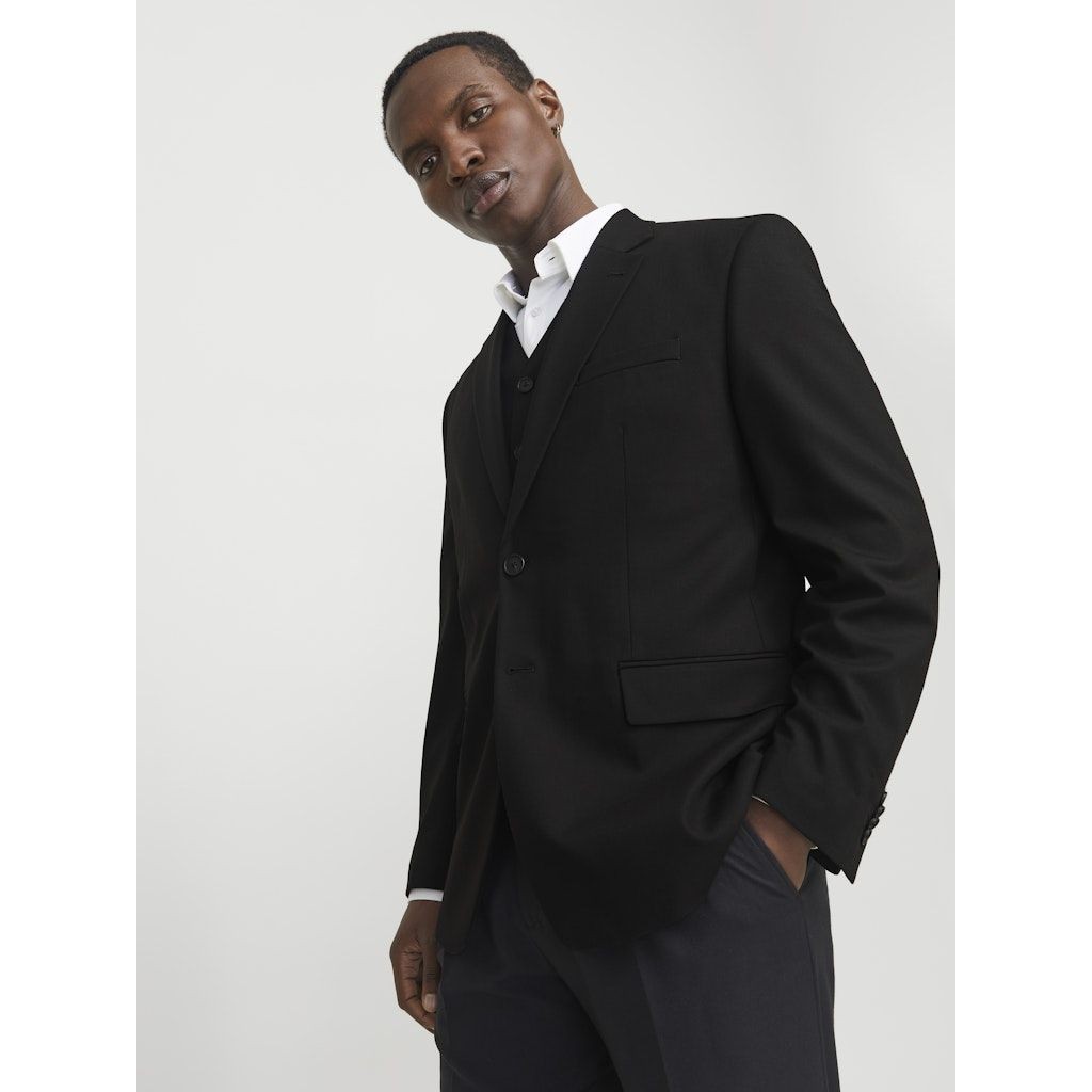 JACK & JONES Švarkas vyrams, Juoda, Theo blazer 4