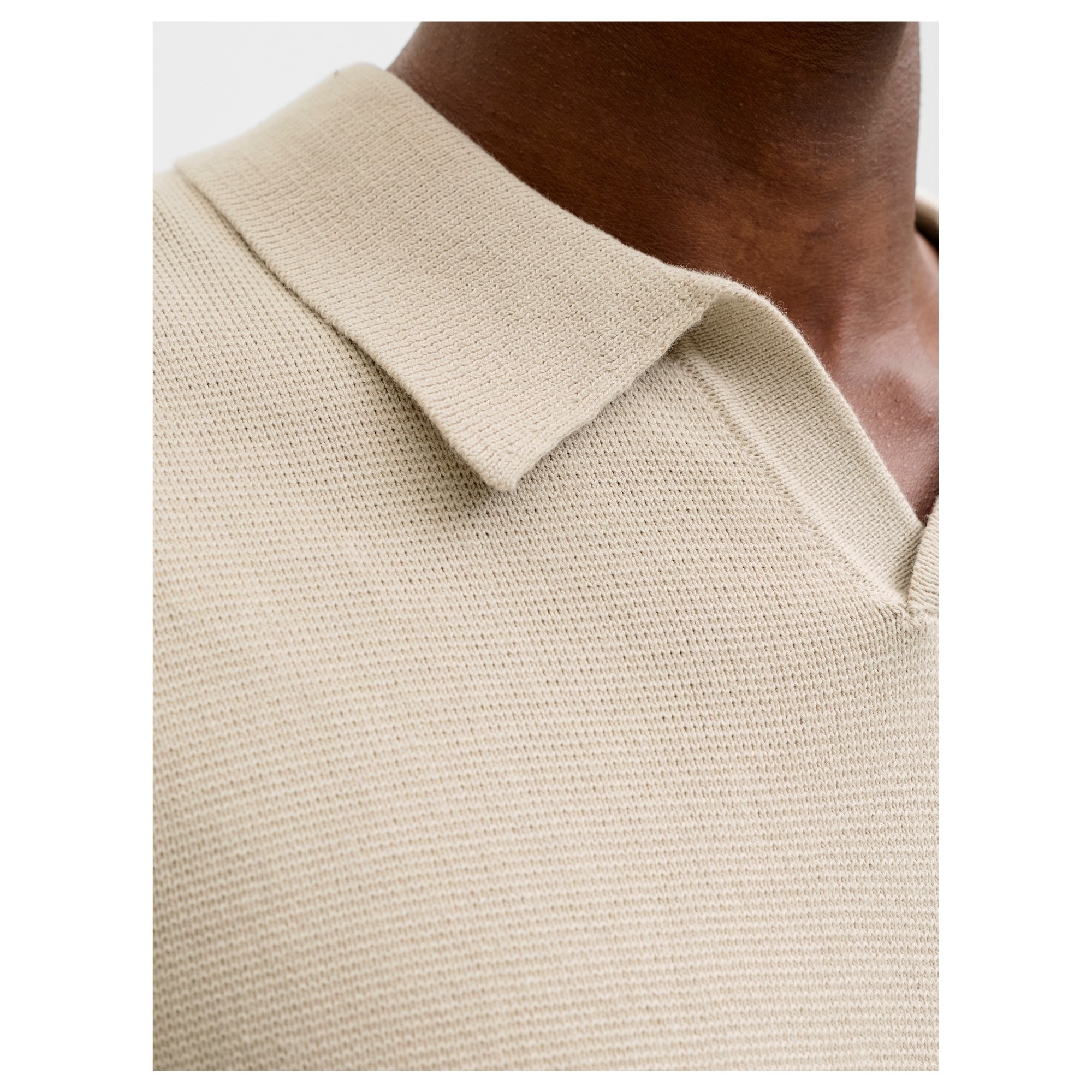 JACK & JONES Megzta palaidinė vyrams, Smėlio, Milano spring polo 2