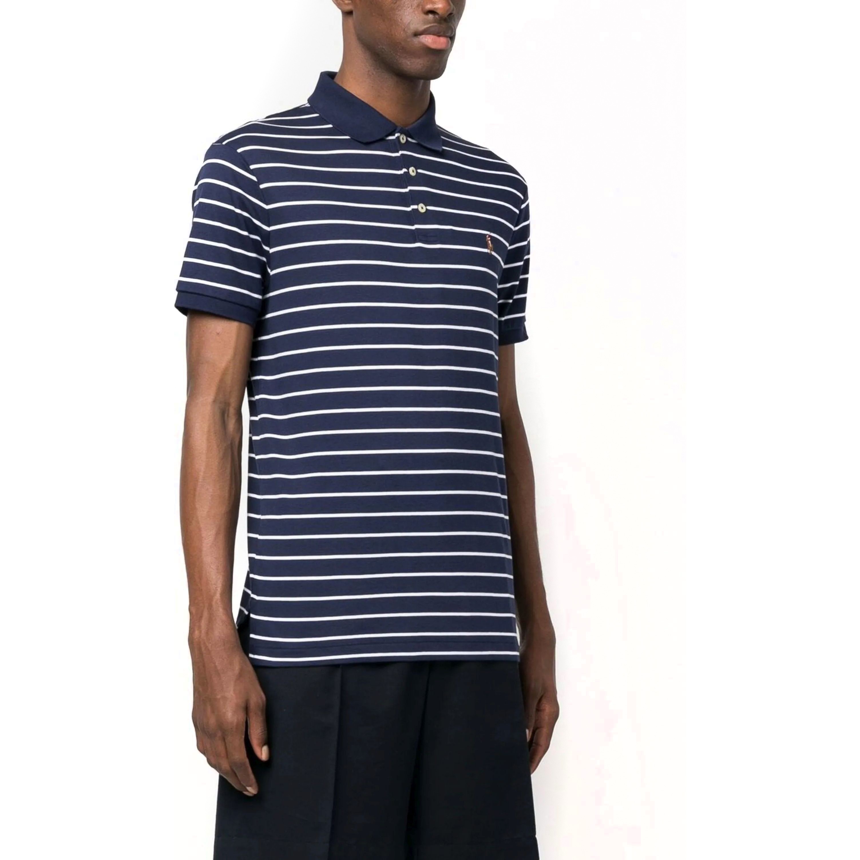 POLO RALPH LAUREN Polo marškiniai trumpos rank. vyrams, Mėlyna, Short sleeve polo shirt 2