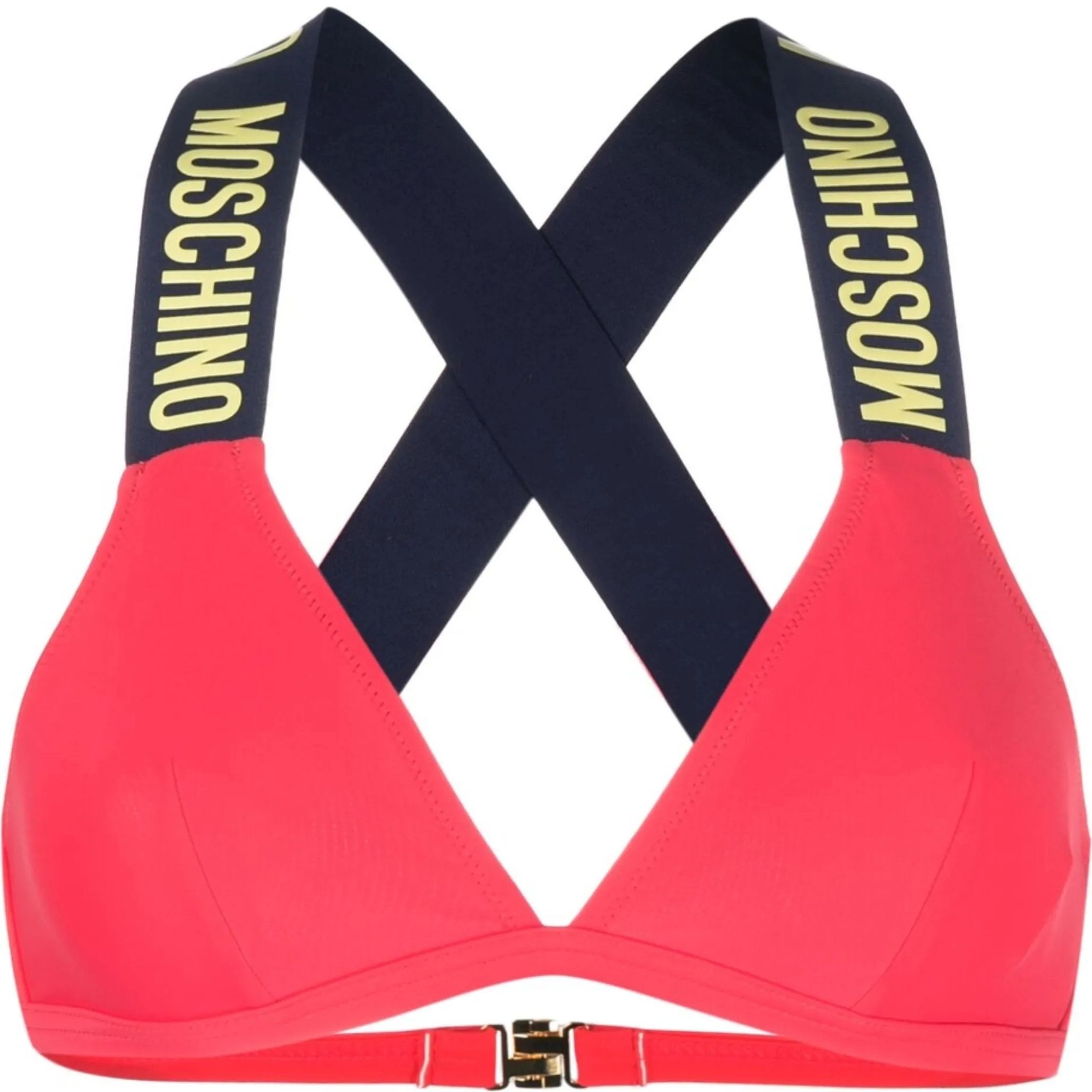 MOSCHINO UNDERWEAR Viršutinė kostiumėlio dalis moterims, Rožinė, Bikini Top 1