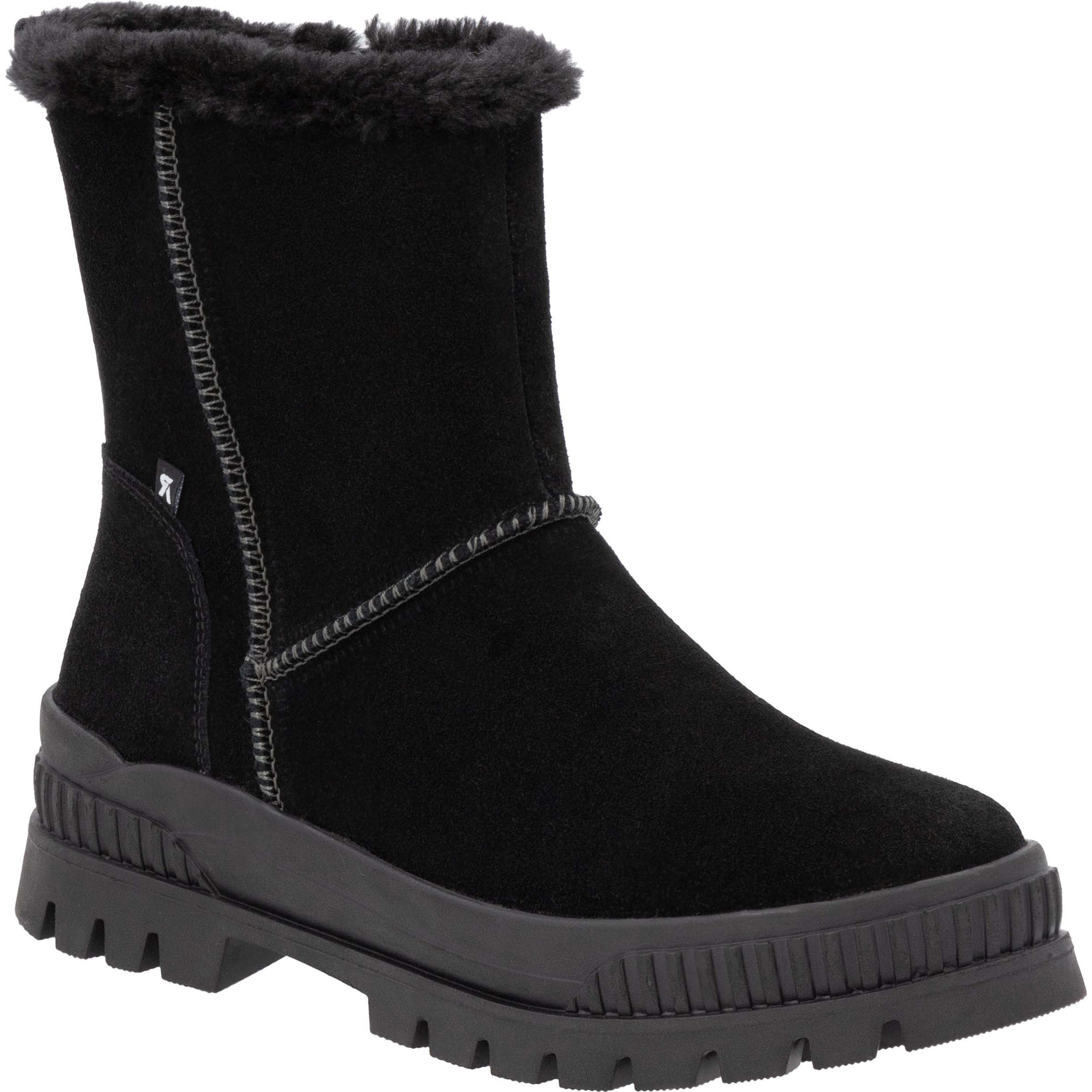 RIEKER EVOLUTION Aulinukai moterims, Juoda, Ladies mid height boots 1