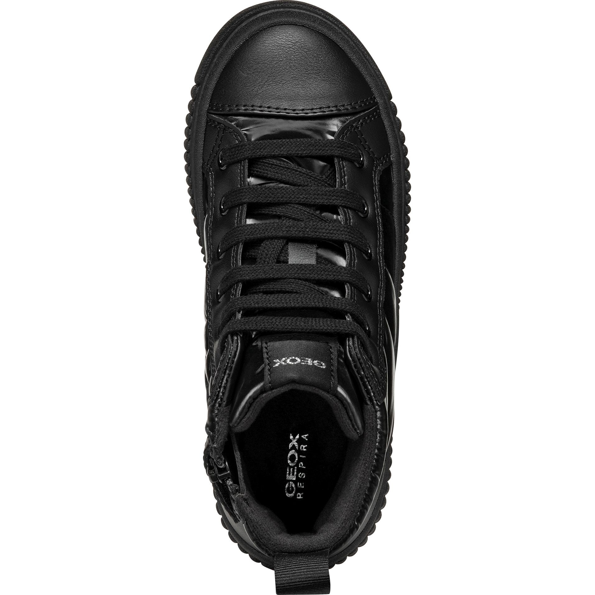 GEOX Aulinukai mergaitėms, Juoda, Laquinny booties 5