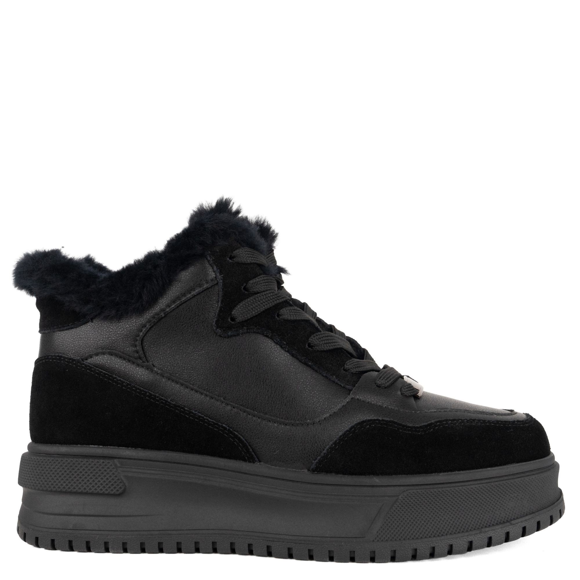 LA CONTE Pašiltinti aulinukai moterims, Juoda, Wm booties, LAC6590-25212-WOBLK 2