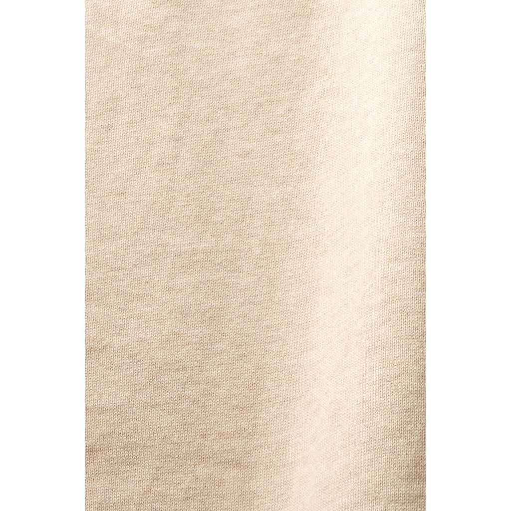 ESPRIT Megztinis vyrams, Smėlio, Crewneck Cotton Sweatshirt 4