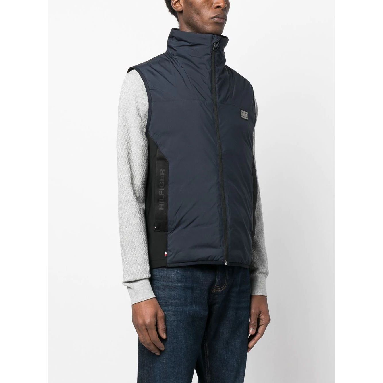 TOMMY HILFIGER Pūkinė liemenė vyrams, Mėlyna, Tech essentials vest 3
