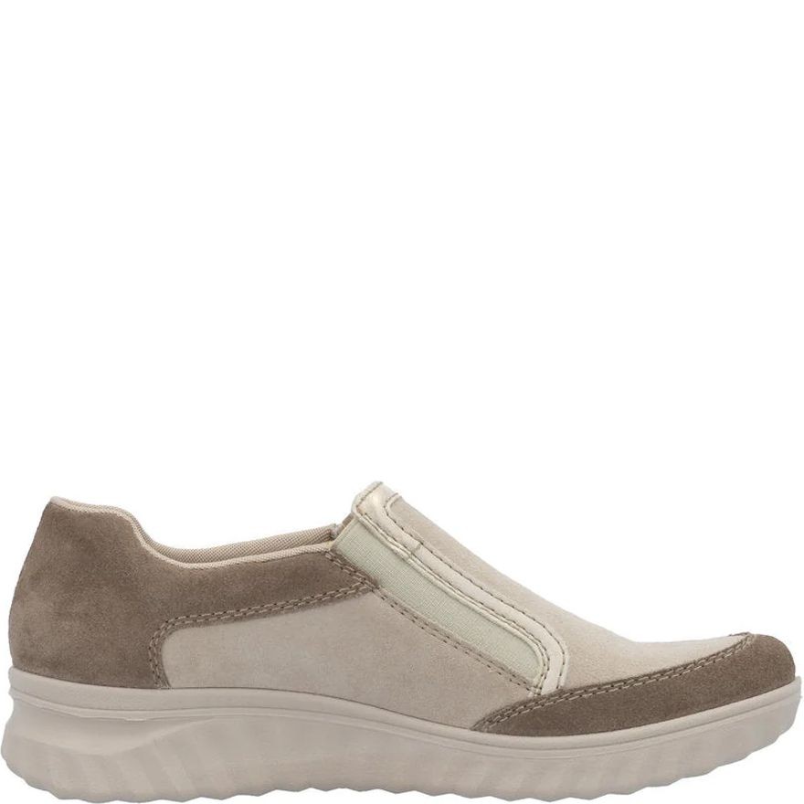 RIEKER Laisvalaikio bateliai moterims, Smėlio, Leisure shoe 3