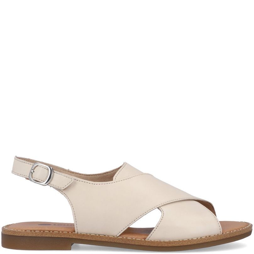 REMONTE Basutės moterims, Smėlio, SANDALS 4