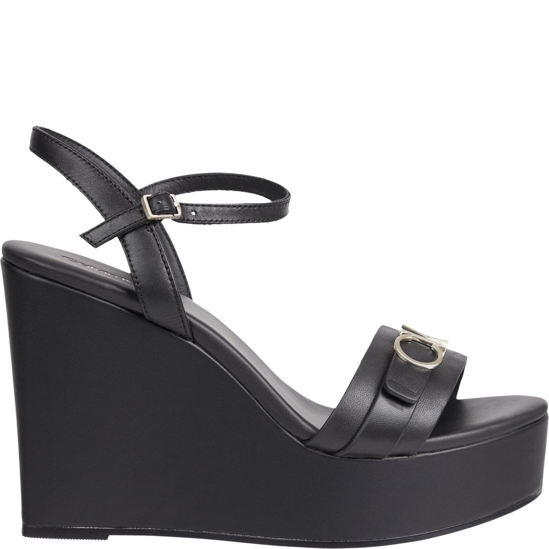 CALVIN KLEIN Basutės moterims, Juoda, Wedge 70hh sandals 2