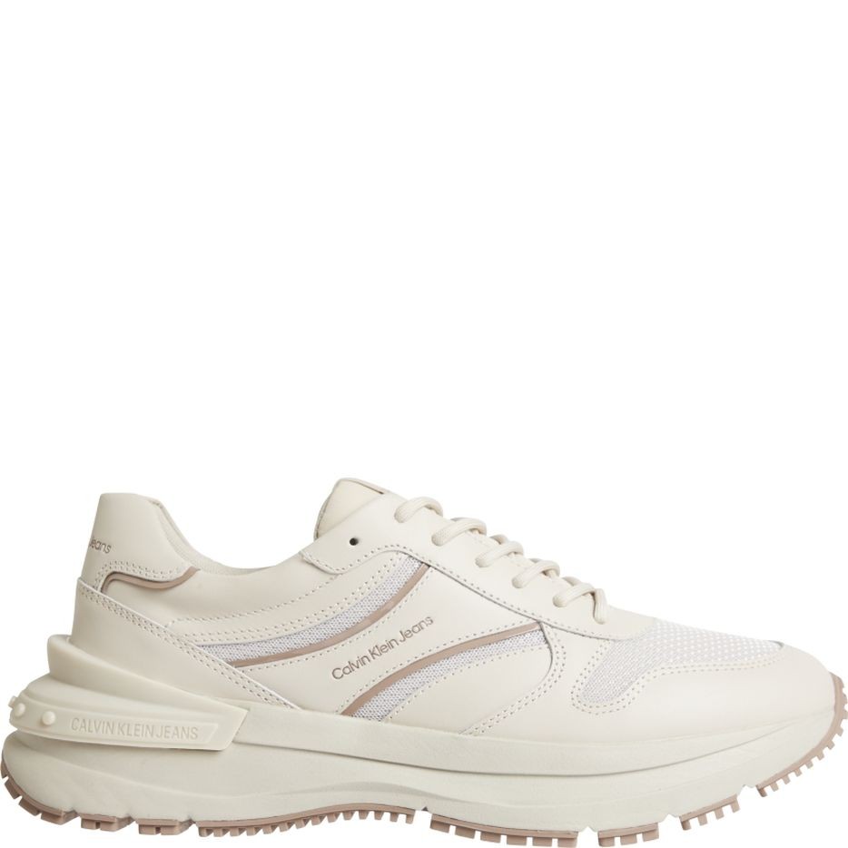 CALVIN KLEIN JEANS Sportiniai bateliai vyrams, Smėlio, CHUNKY RIBBON 2