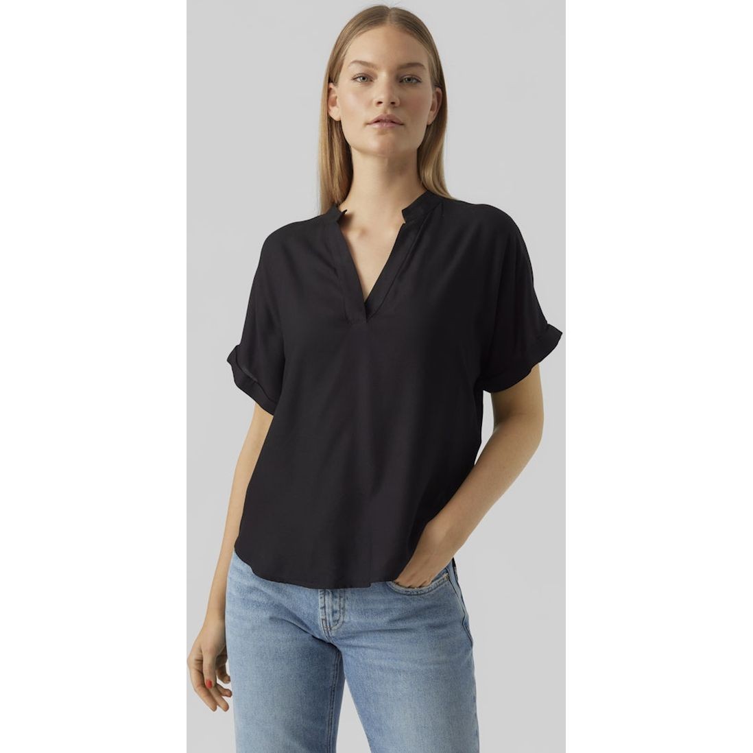 VERO MODA Palaidinės moterims, Juoda, Vmbeauty tops 2