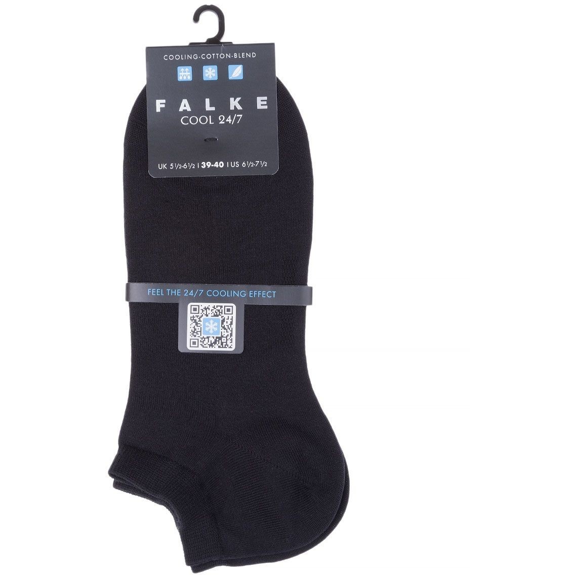 FALKE Kojinės vyrams, Juoda, Cool 24/7 1