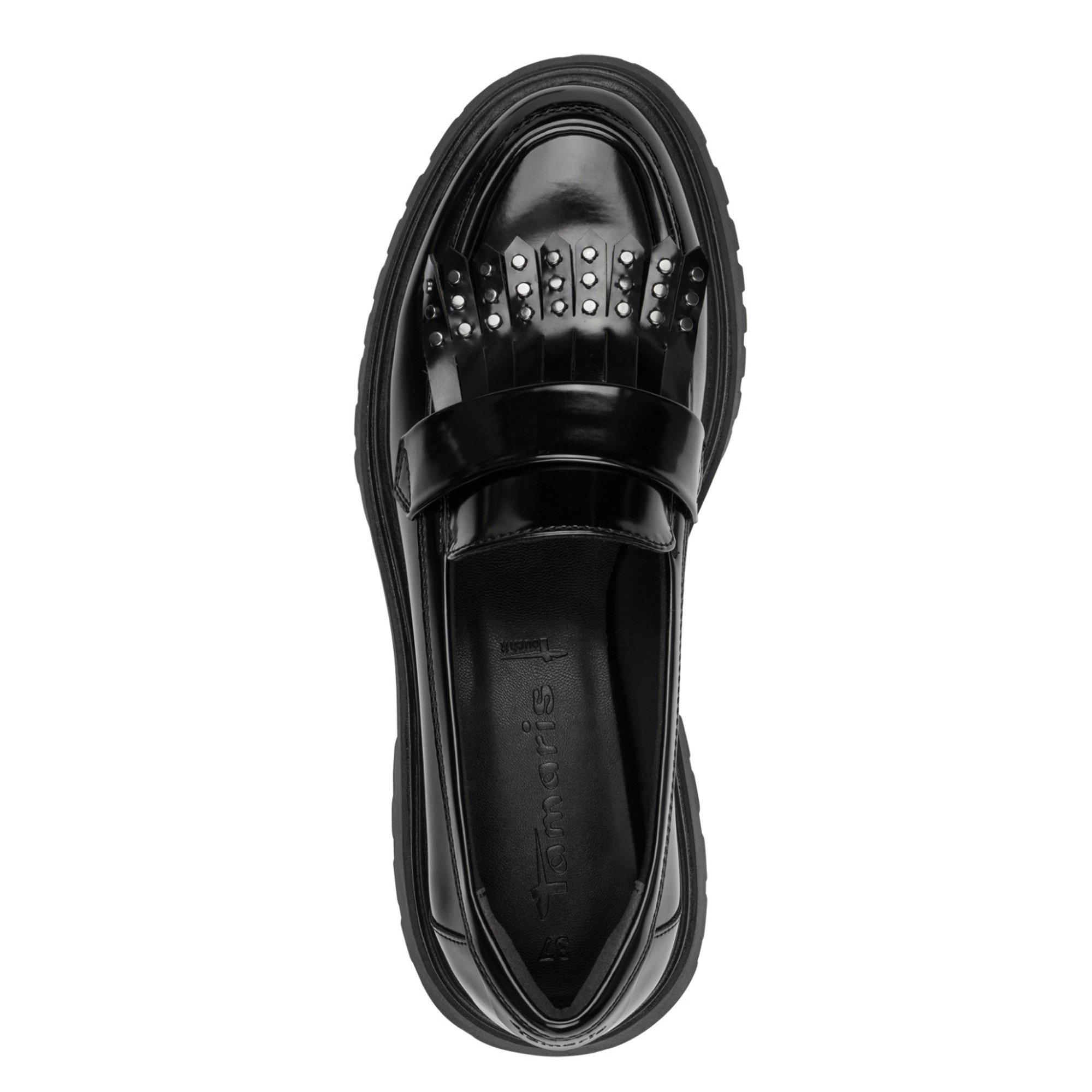 TAMARIS Loaferiai moterims, Juoda, Loafers 5