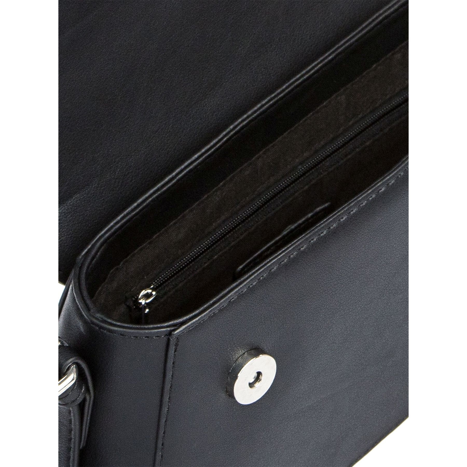 KEDDO COUTURE Rankinė per petį moterims, Juoda, Shoulder bag 4