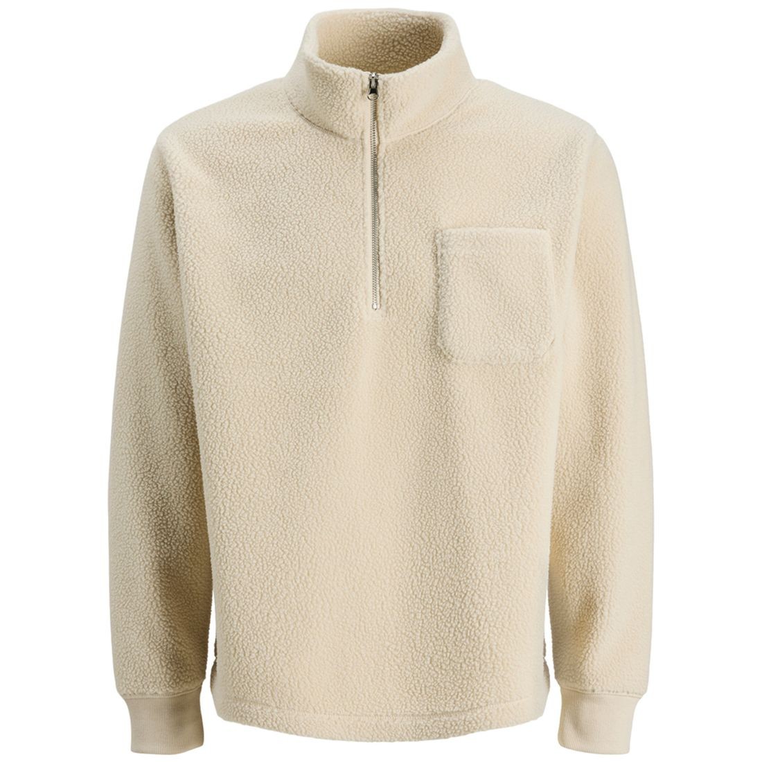 JACK & JONES Megztinis vyrams, Smėlio, Greene teddy sweat