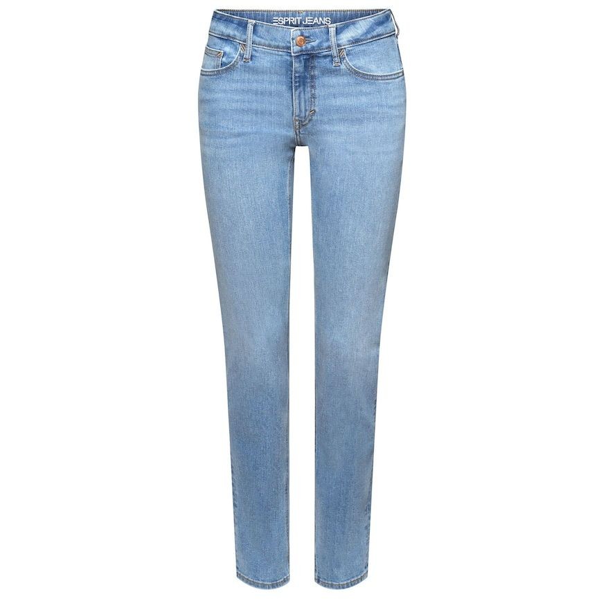 ESPRIT Slim džinsai moterims, Mėlyna, rcs m slim 1