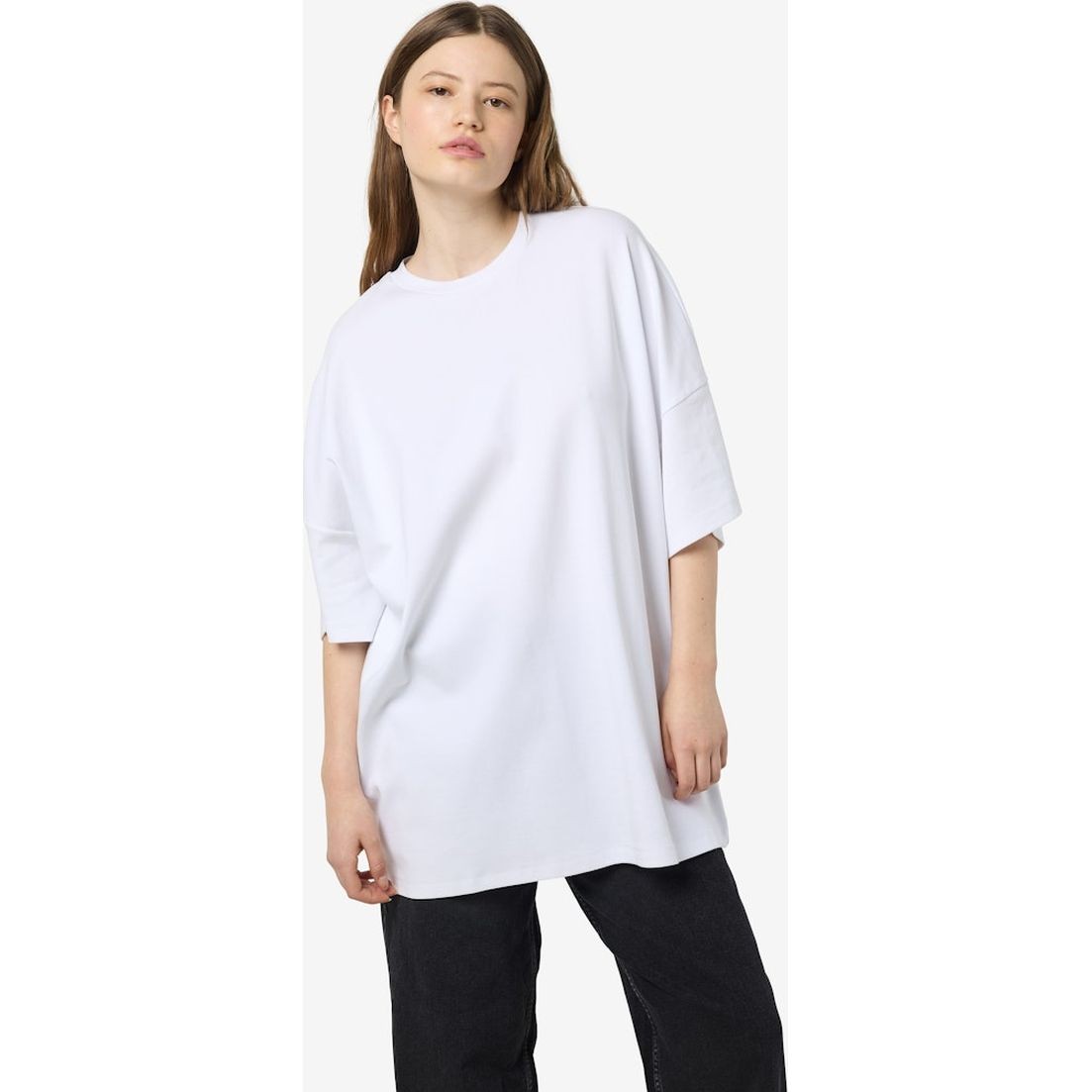 NOISY MAY Marškinėliai moterims, Balta, Mocca boxy tee 6