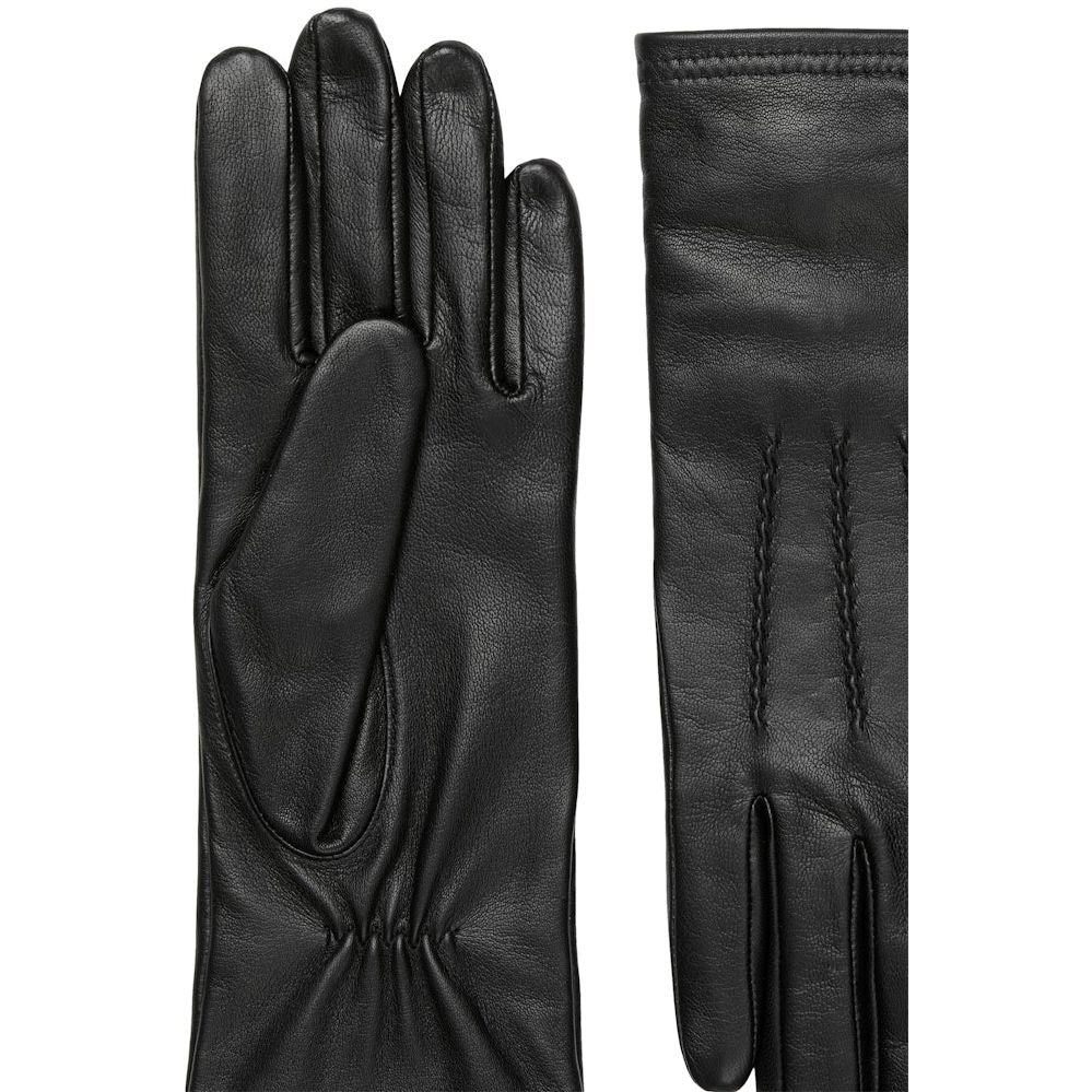 MARC O'POLO Pirštuotos pirštinės moterims, Juoda, Gloves 409701104003 2