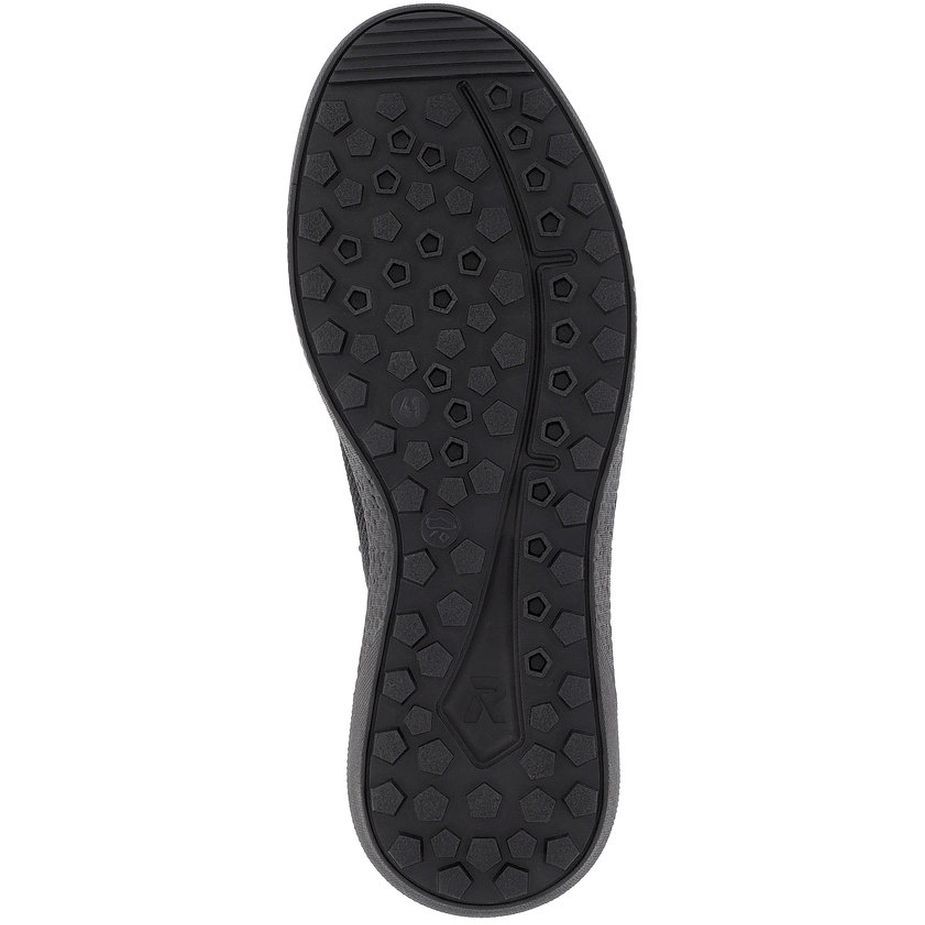 RIEKER Laisvalaikio bateliai vyrams, Juoda, LEISURE 9