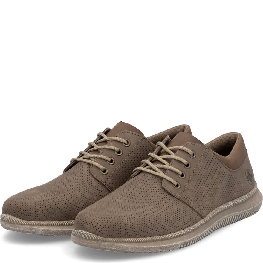 RIEKER Laisvalaikio bateliai vyrams, Ruda, Sneakers 7