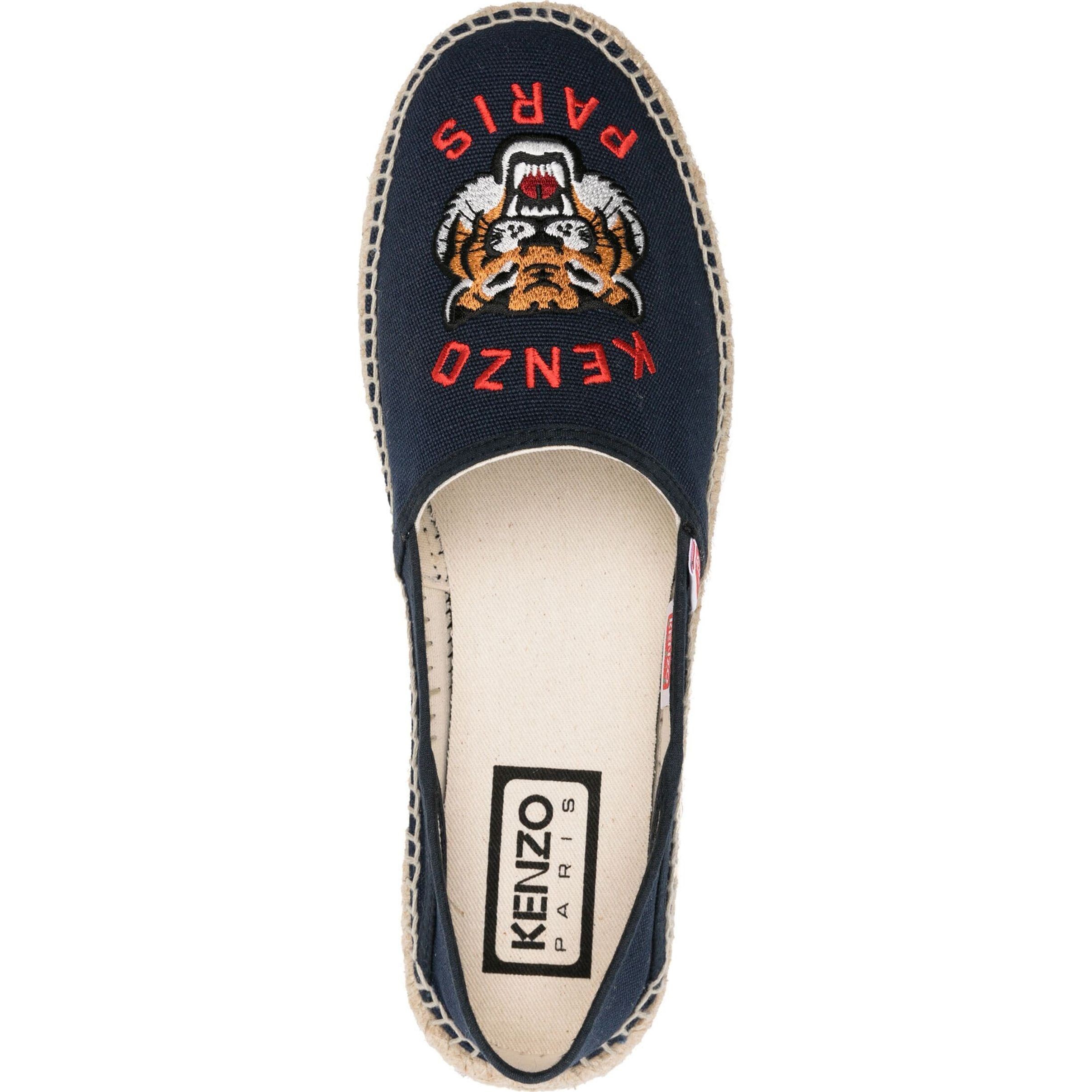 KENZO Espadrilės vyrams, Mėlyna, Kenzo espadrille slip-on 4