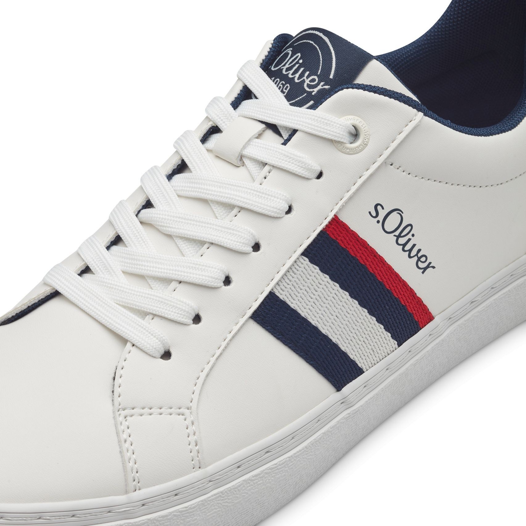 S.OLIVER Laisvalaikio bateliai vyrams, Balta, Men Lace-up 6