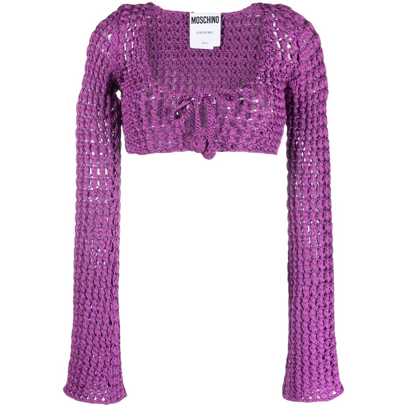 MOSCHINO Palaidinės moterims, purple, Sweater