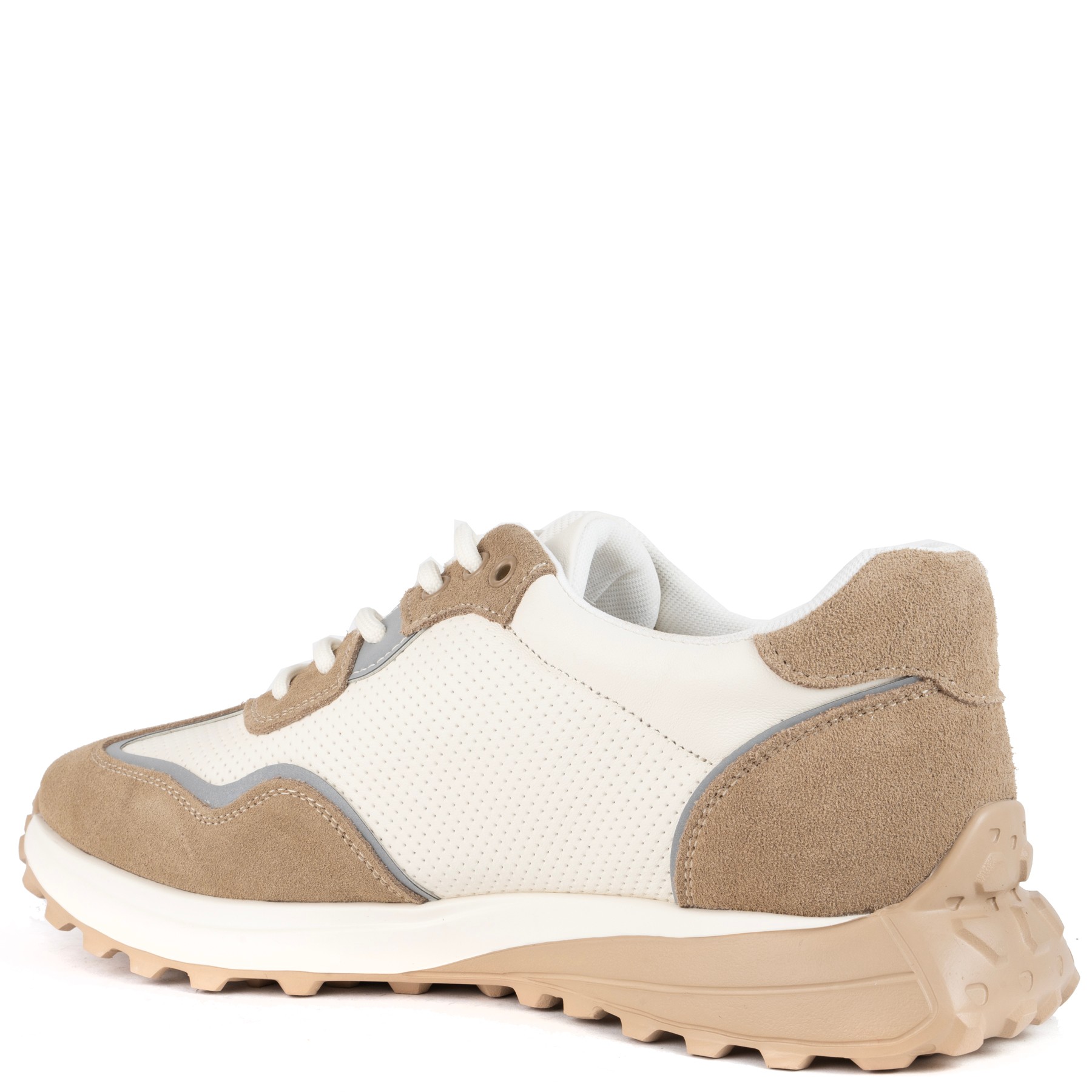 SERGIO MORETTI Laisvalaikio bateliai vyrams, Smėlio, Leisure 3