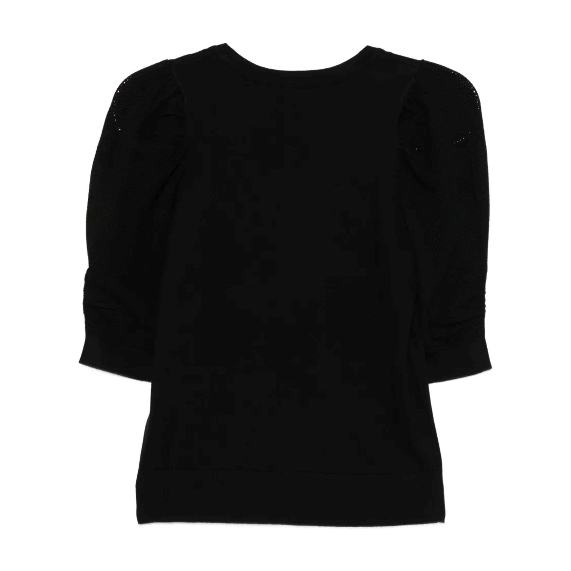 DKNY Marškinėliai trump. rankovėmis moterims, Juoda, S/s v nk twst slv sw 2