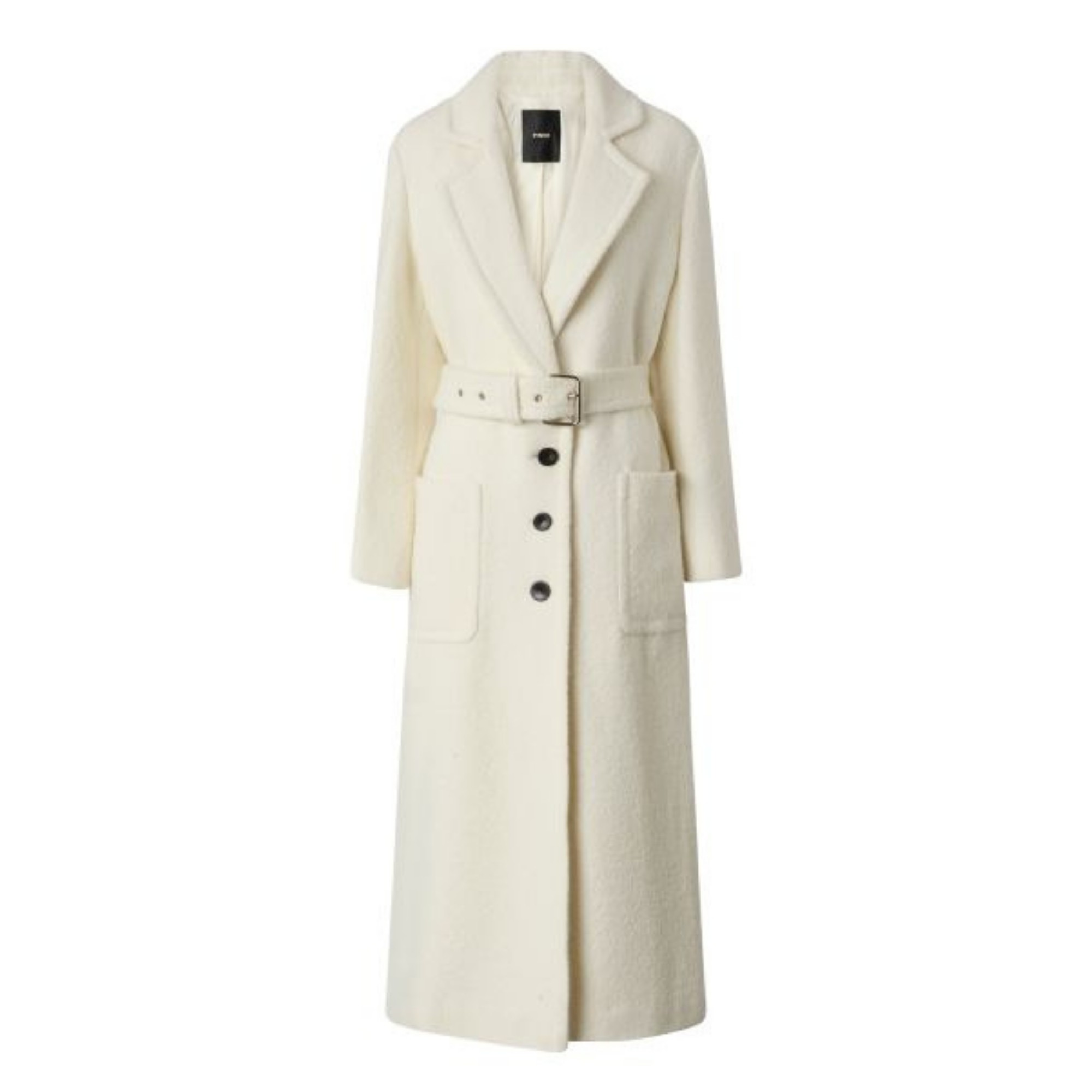 PINKO Paltas moterims, Pilka, Cerfoglio coat 1