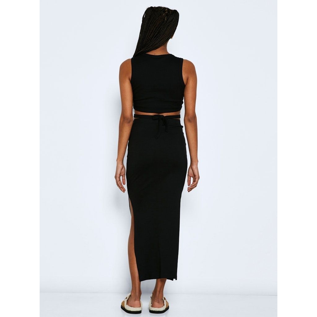 NOISY MAY Palaidinės moterims, Juoda, NMMAYA S/L TIE FRONT 3