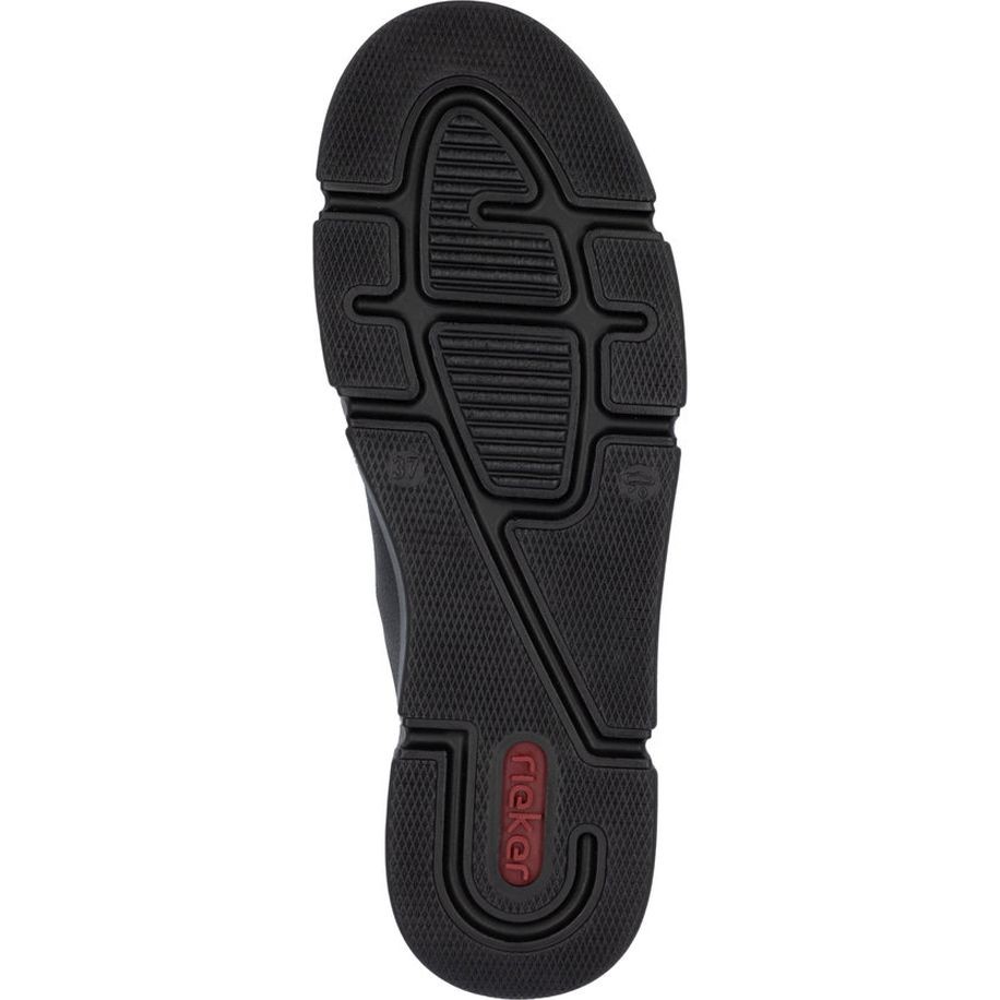 RIEKER Laisvalaikio bateliai moterims, Juoda, LEISURE 9