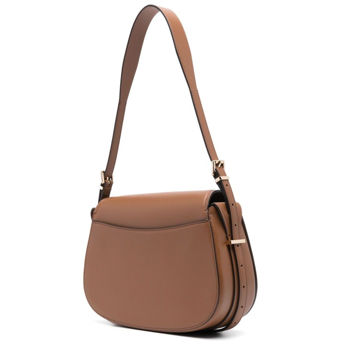 MICHAEL KORS Rankinė per petį moterims, Ruda, Md flap messenger 2